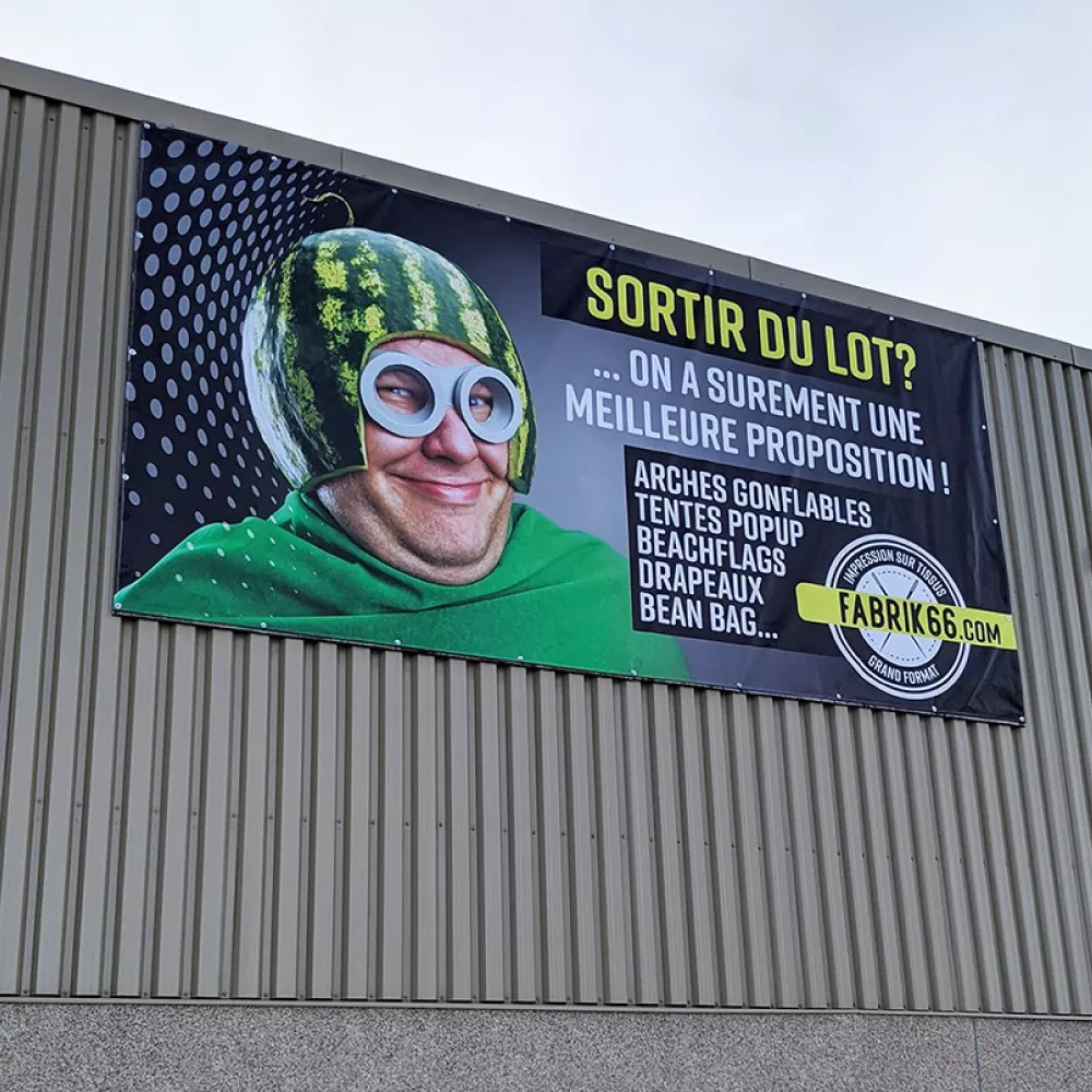 Bannières - Vinyle 13oz