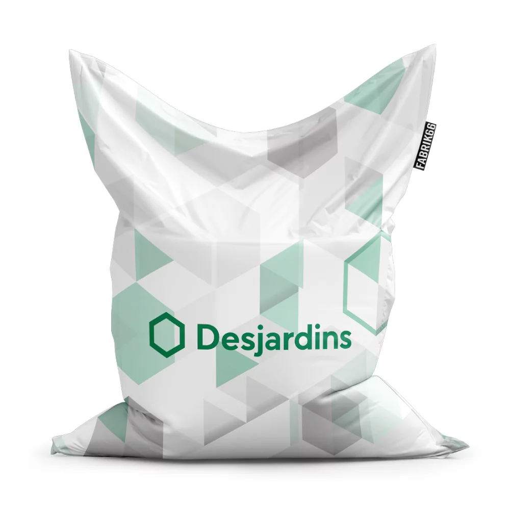 Bean Bag - Large - 55x70 in (Printed fabric, cover and filling)