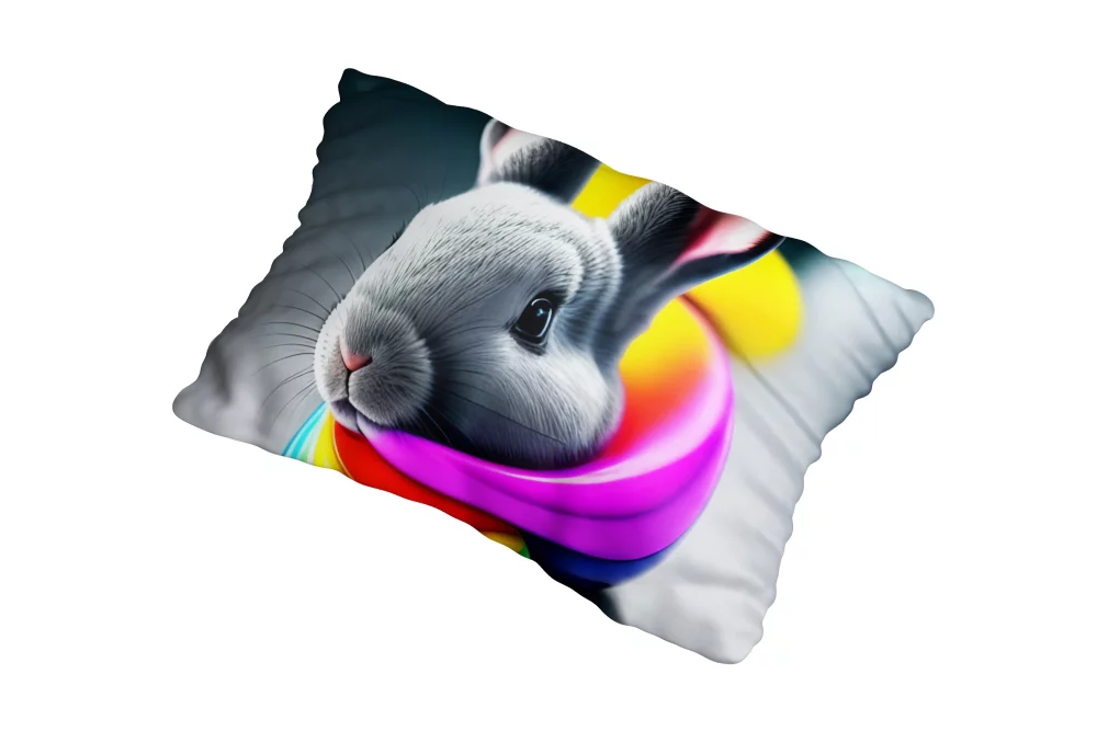 Bean Bag - Large - 55x70 in (Printed fabric, cover and filling)