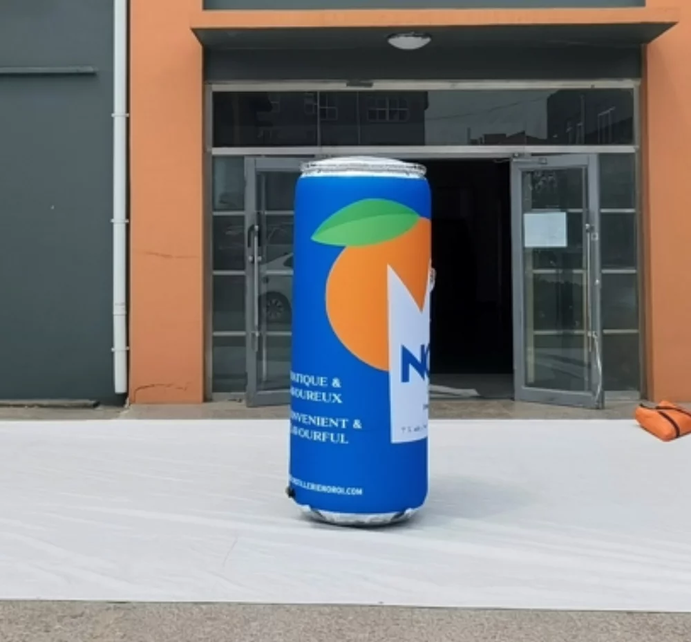 Inflatable Cans - Blower with cap - 6' x 2'4" dia