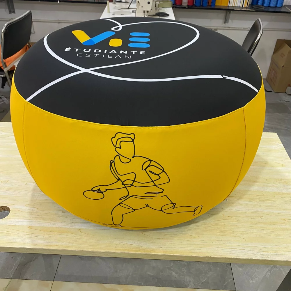 Inflatable furniture - Table/Ottoman - 15x30 in (fabric only)