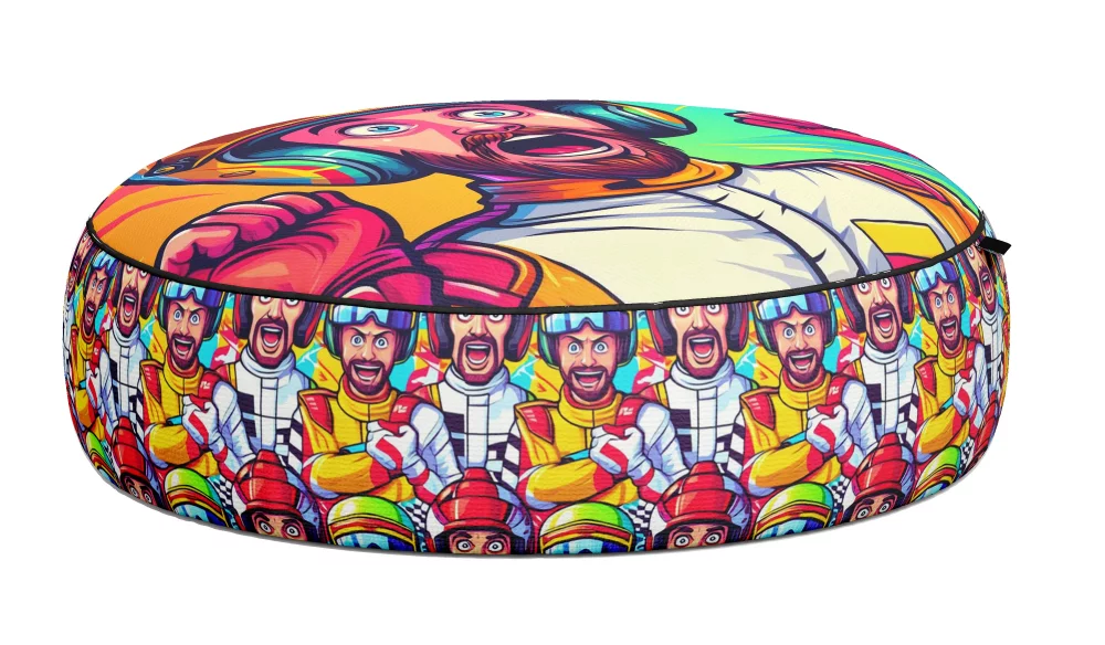 Meubles gonflables - Table/Pouf - 15x30 pouces (tissu uniquement)