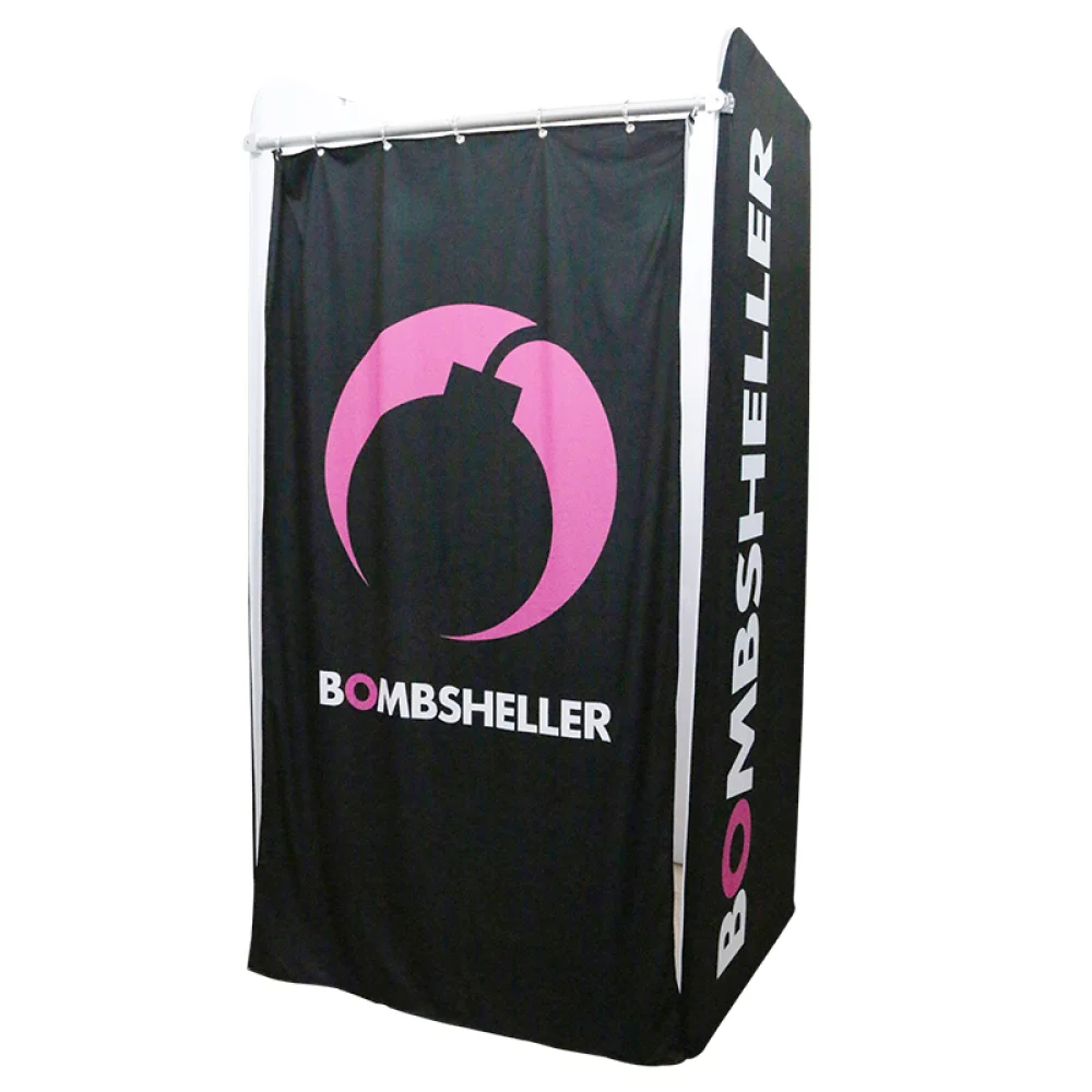 Fitting Room - 2 sided - 4' x 7'6" x 4'