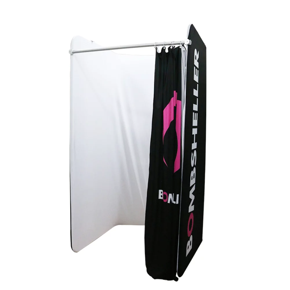 Fitting Room - 1 sided - 4' x 7'6" x 4'