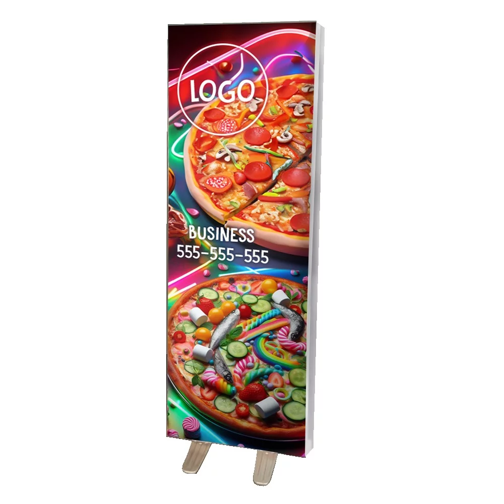 Affiche Vertigo impression recto verso 24"x78,5"