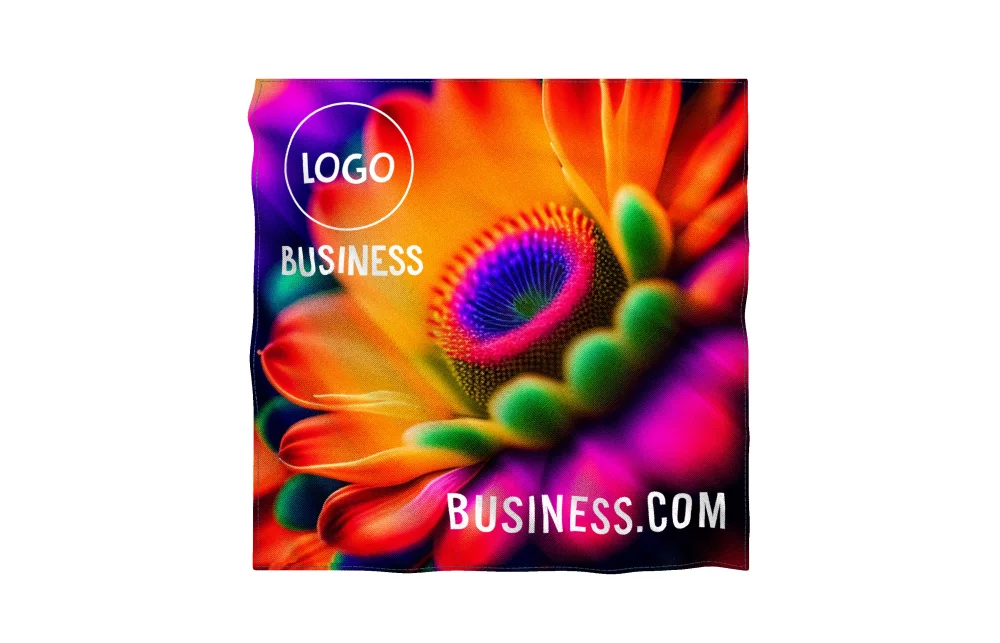 Foulard carré - Petit - 16x16 pouces