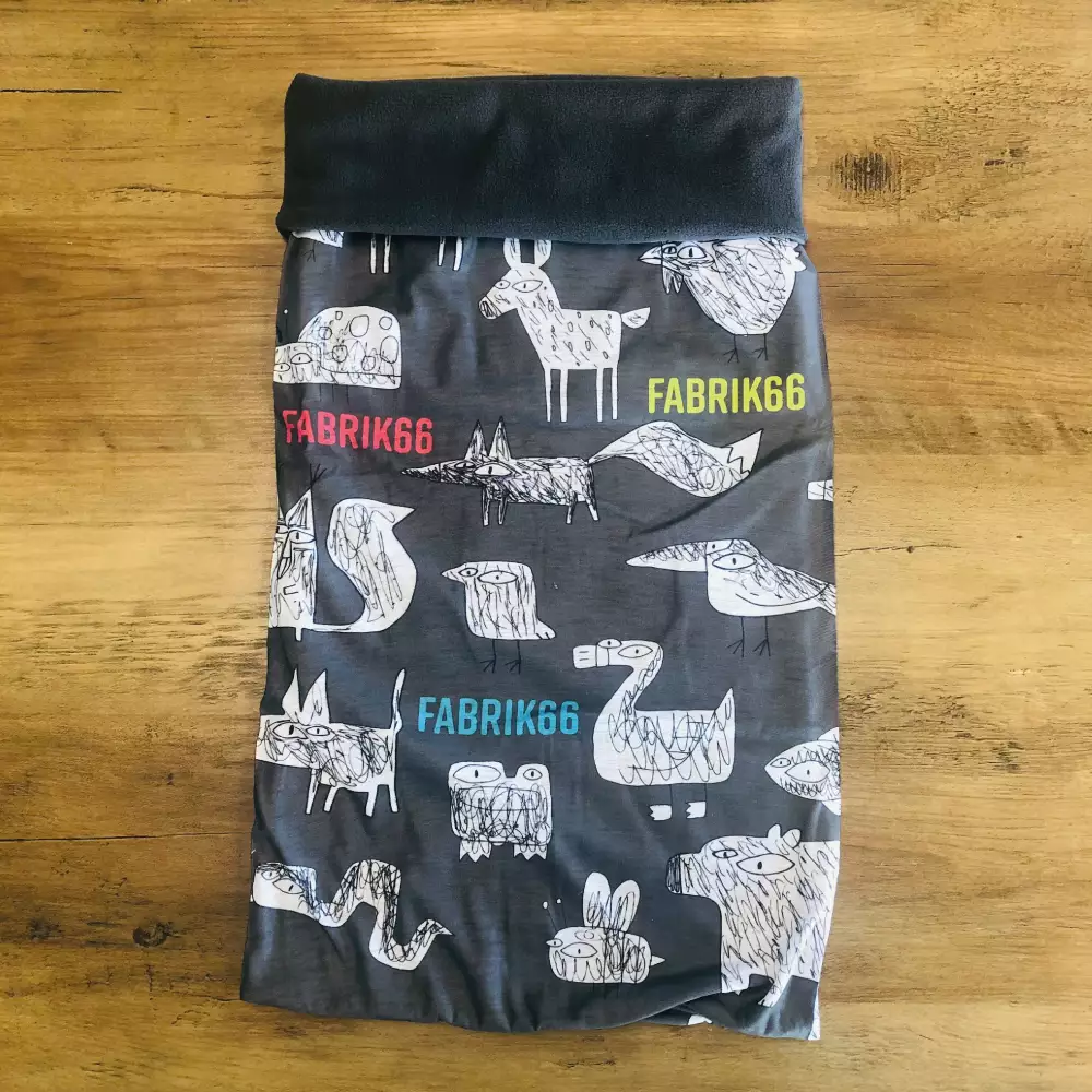 Écharpe tube 10 x 20 pouces - Polaire