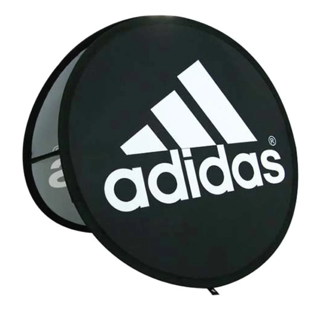 Bannières rondes - Popup - Moyenne 4'