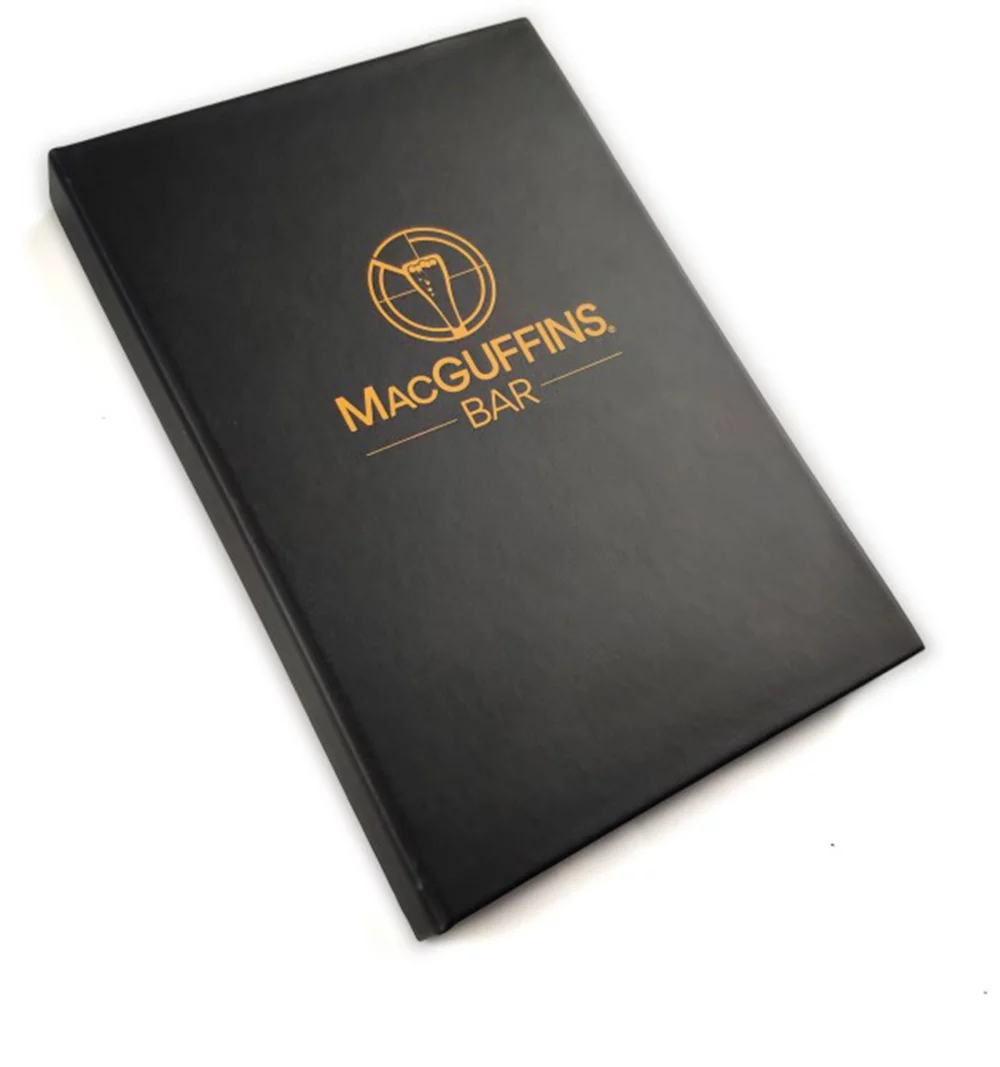 Custom PU Leather Menu Cover