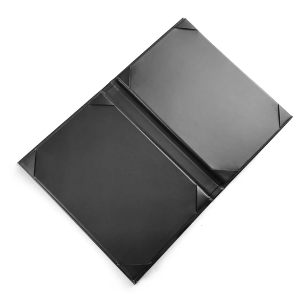 Custom PU Leather Menu Cover
