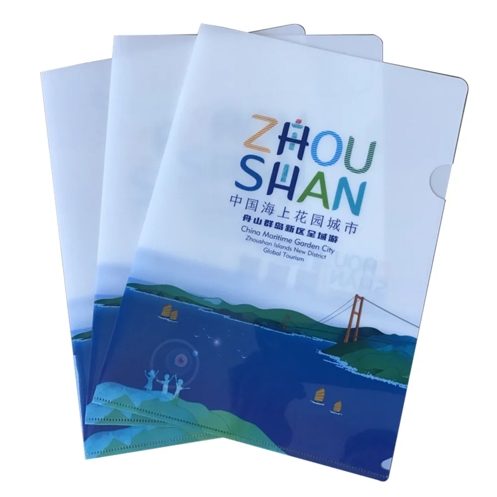 Chemise à pochettes en plastique