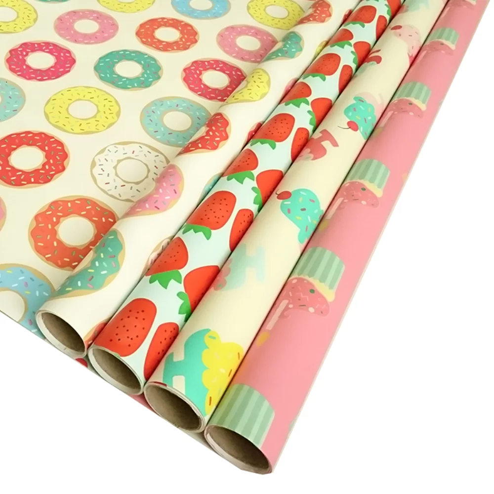 Customized Gift Wrapping Paper Rolls 30" x 120"