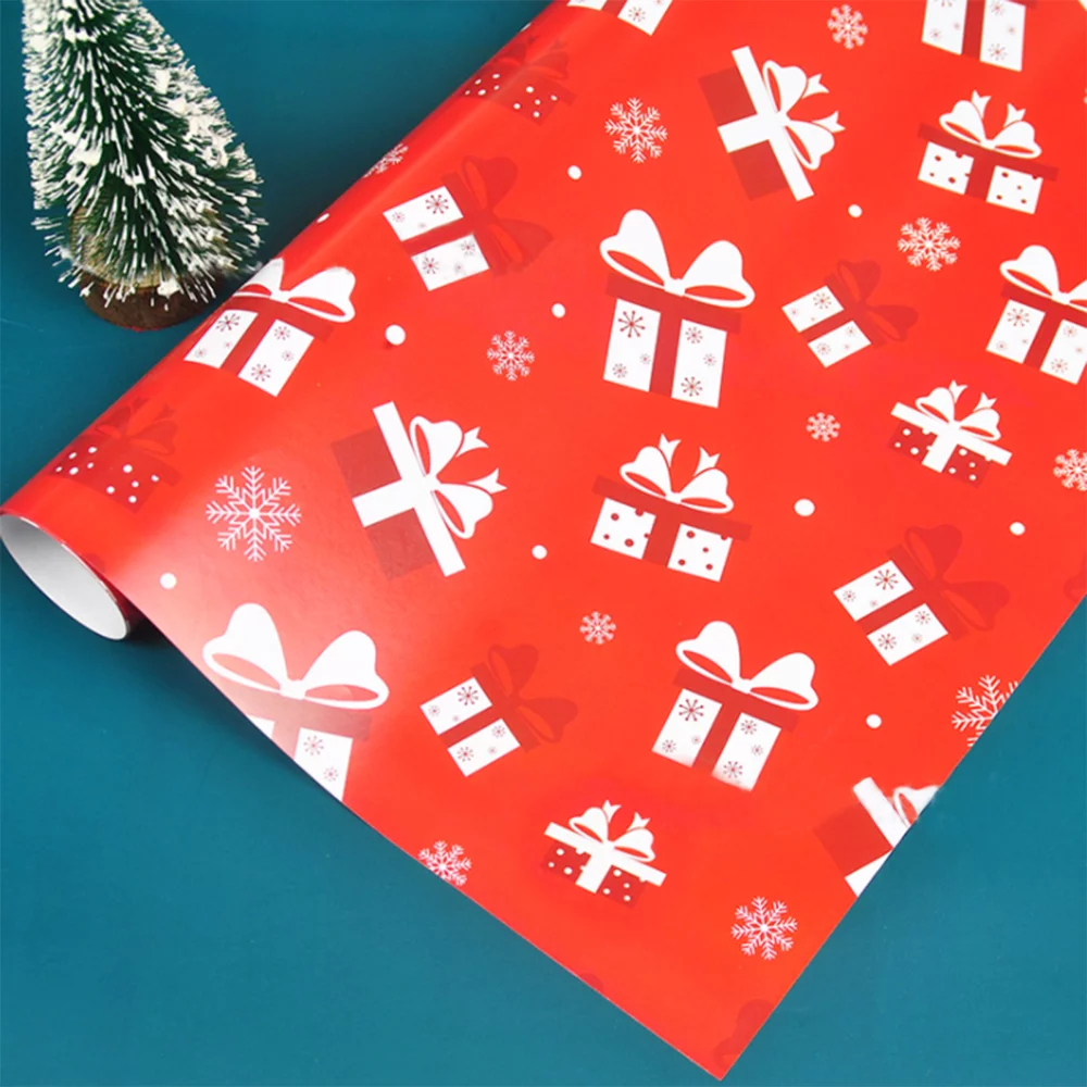 Rouleaux de papier cadeau de Noël/fêtes personnalisés 30" x 120"