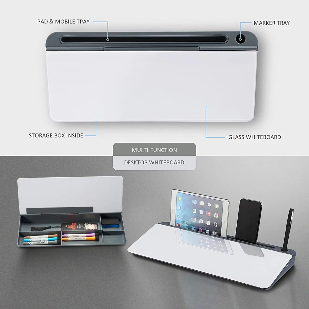 Desktop Glass White Board