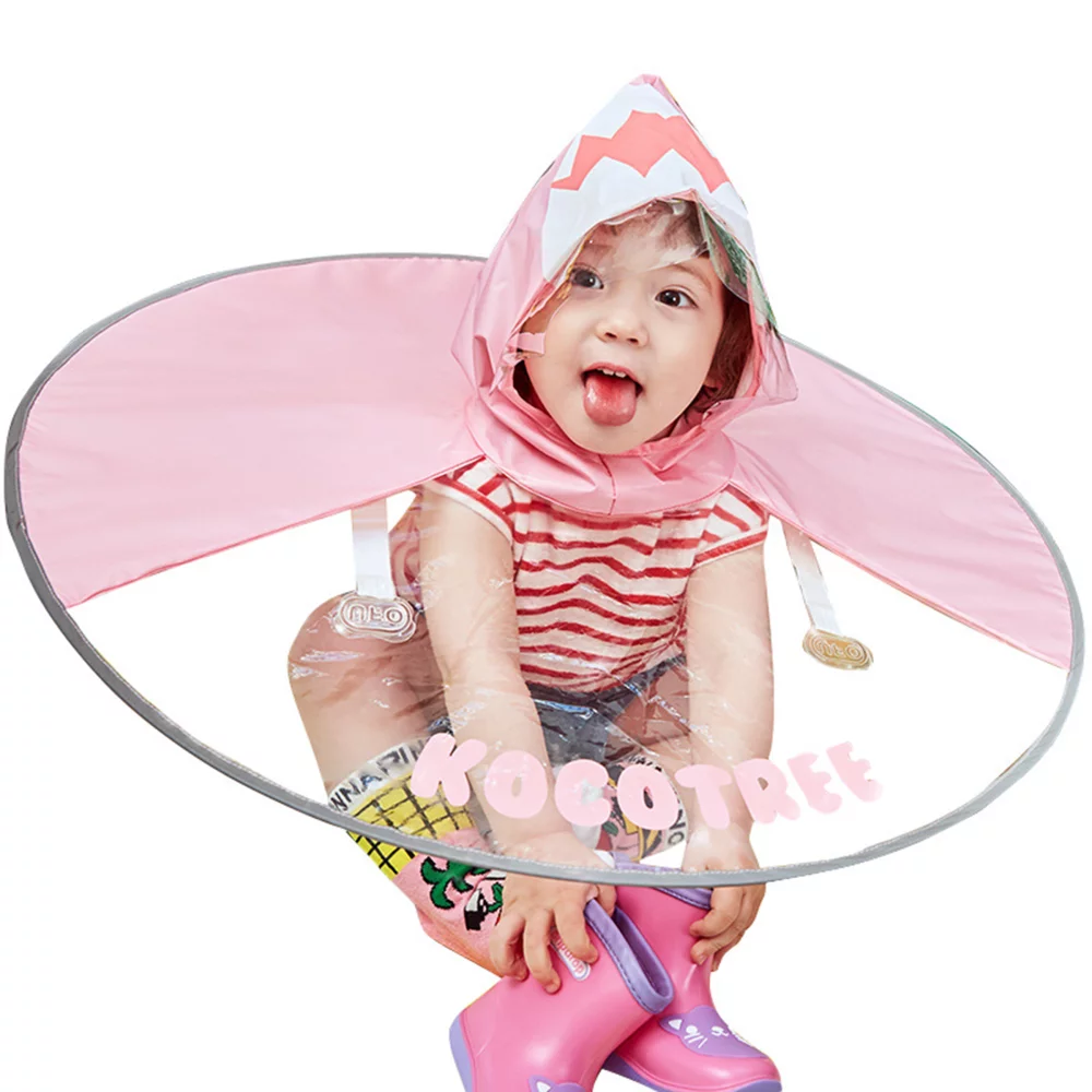 Imperméable jaune canard pour enfants