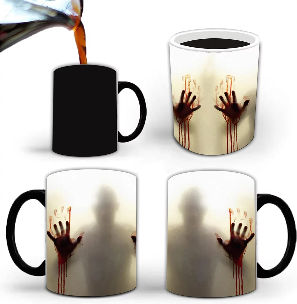 11oz Heat Sensitive Color Changing Coffee Mugs