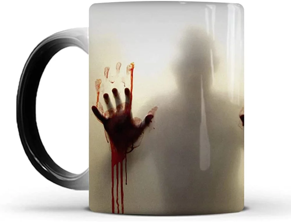 Mugs à café sensibles à la chaleur de 11 oz qui changent de couleur.