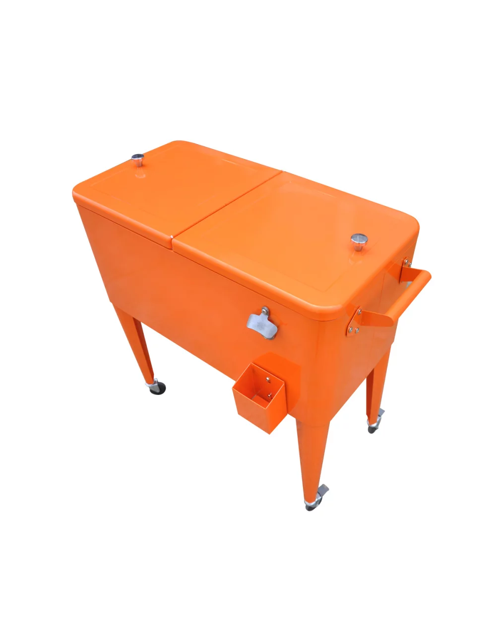 Coke 80-Quart Beverage Cooler on Wheels