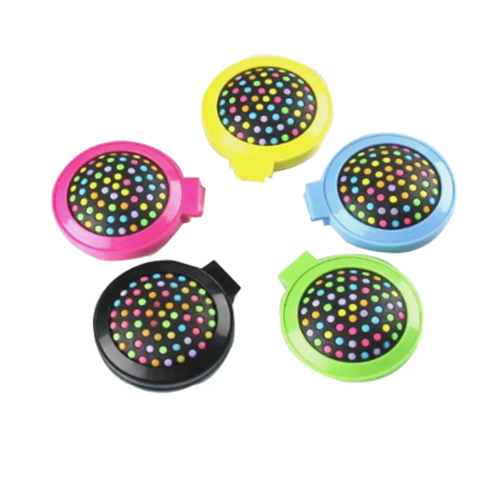 Brosse à cheveux pliante portable avec miroir de voyage