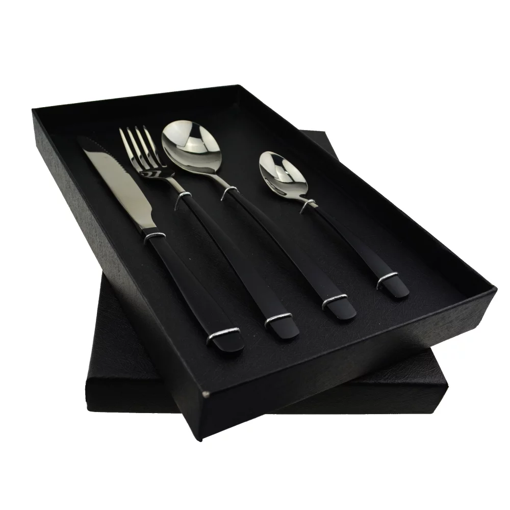 Ensemble de couverts / vaisselle pour dîner 4 en 1