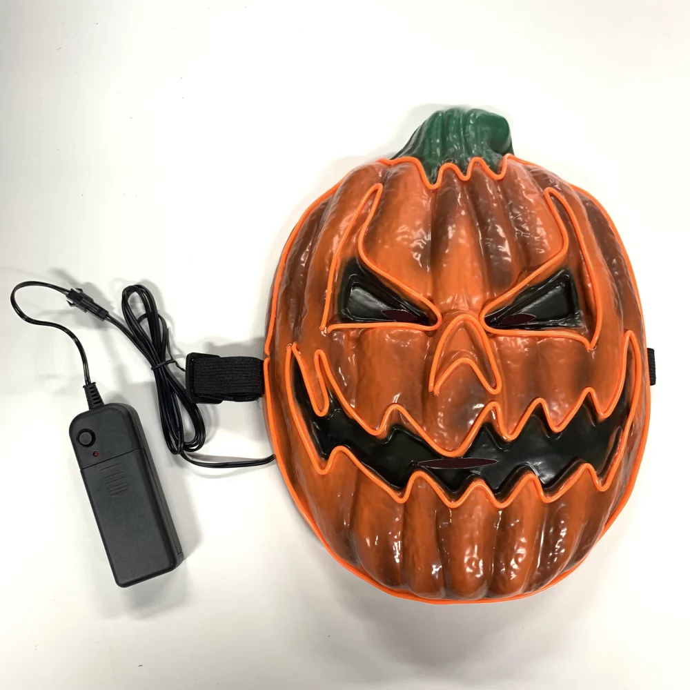 Halloween Pumpkin Light Up Mask