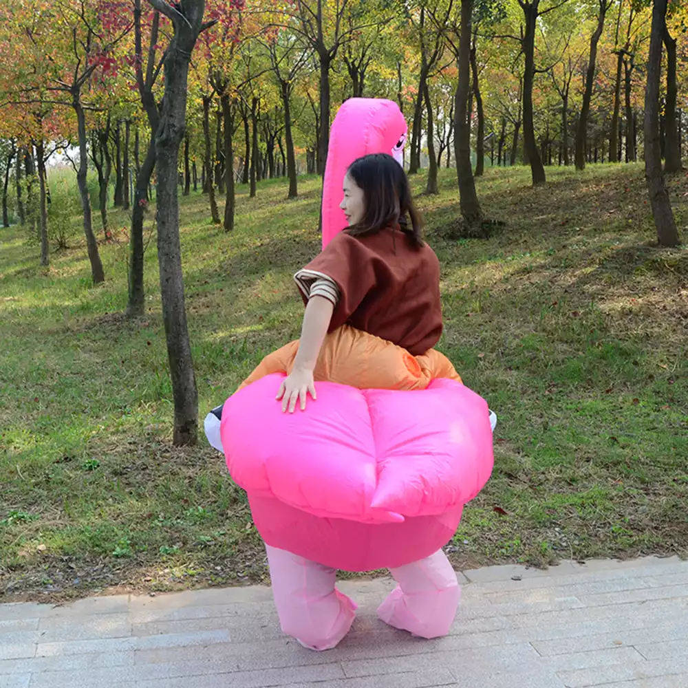 Halloween Flamingo Inflatable Costume