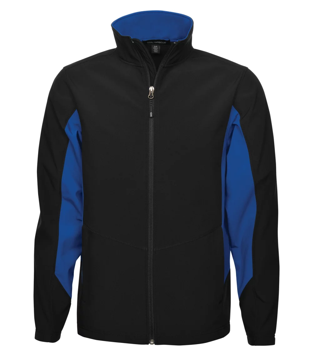 Coal Harbour® Everyday Colour Block Water Repellent Soft Shell Jacket