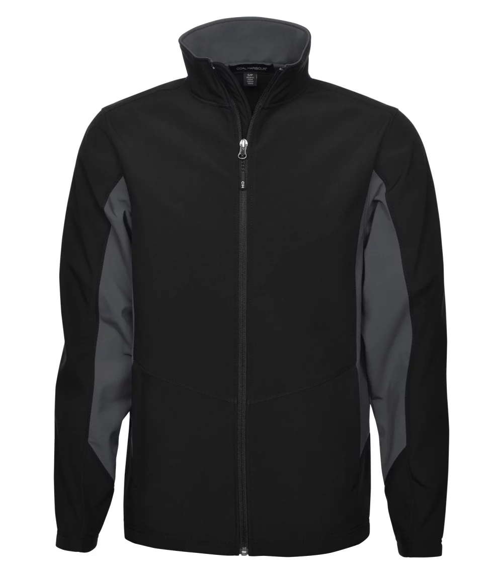 Coal Harbour® Everyday Colour Block Water Repellent Soft Shell Jacket