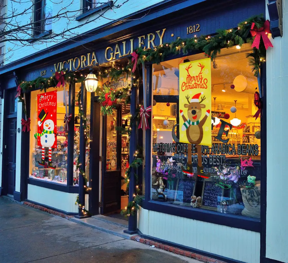 Bannière suspendue de Noël