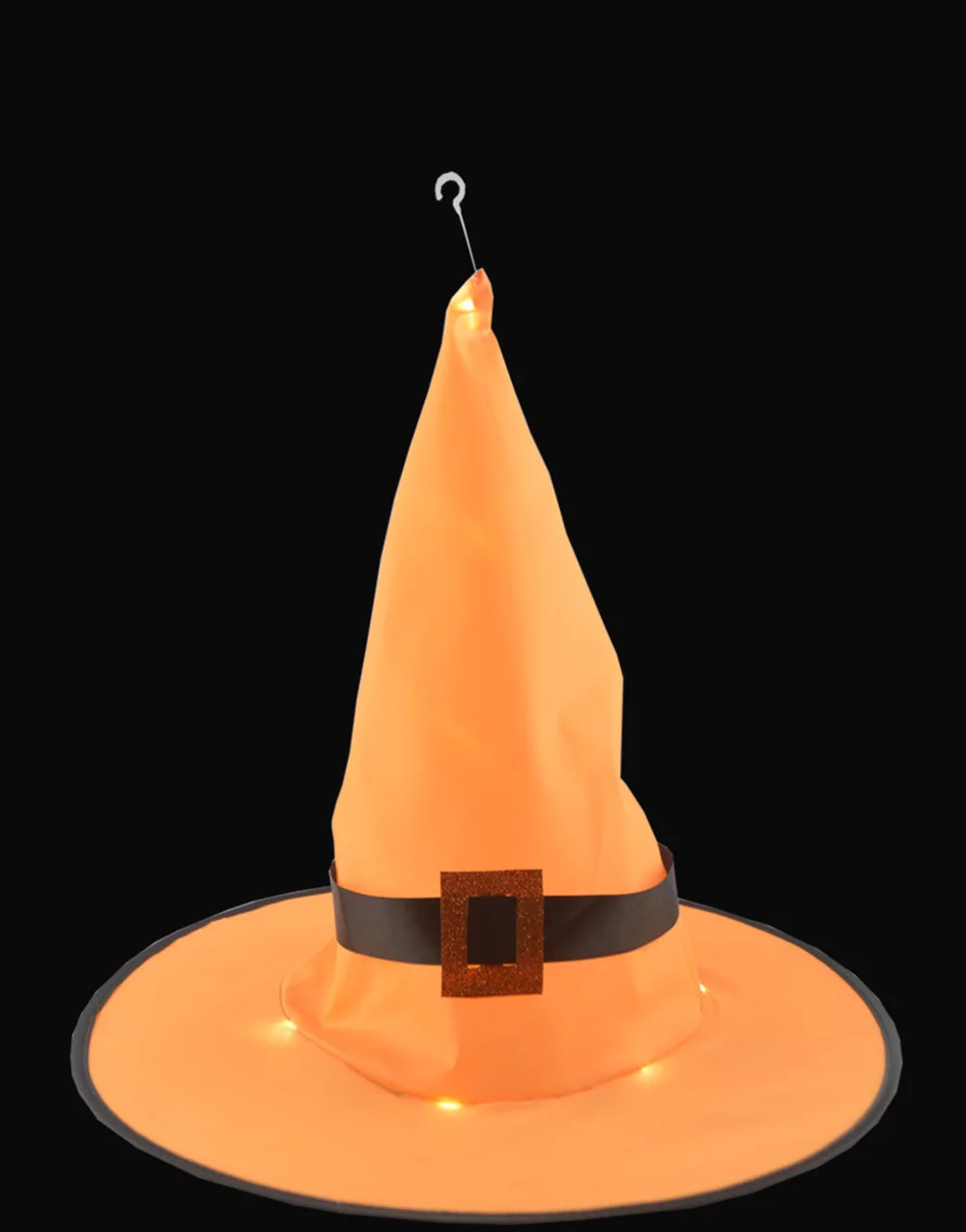 Chapeau de sorcière lumineux d'Halloween