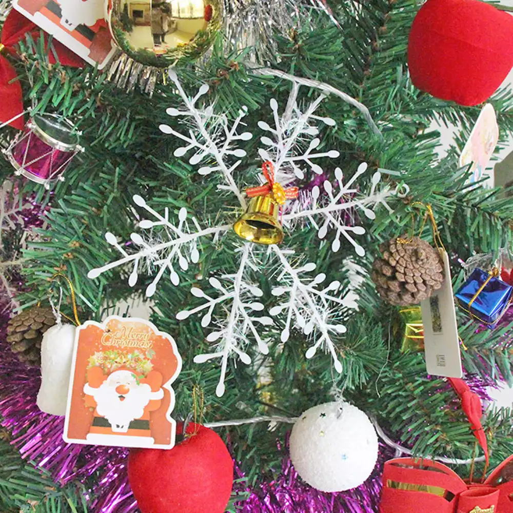 Pendentif flocon de neige de Noël / Décoration d'arbre