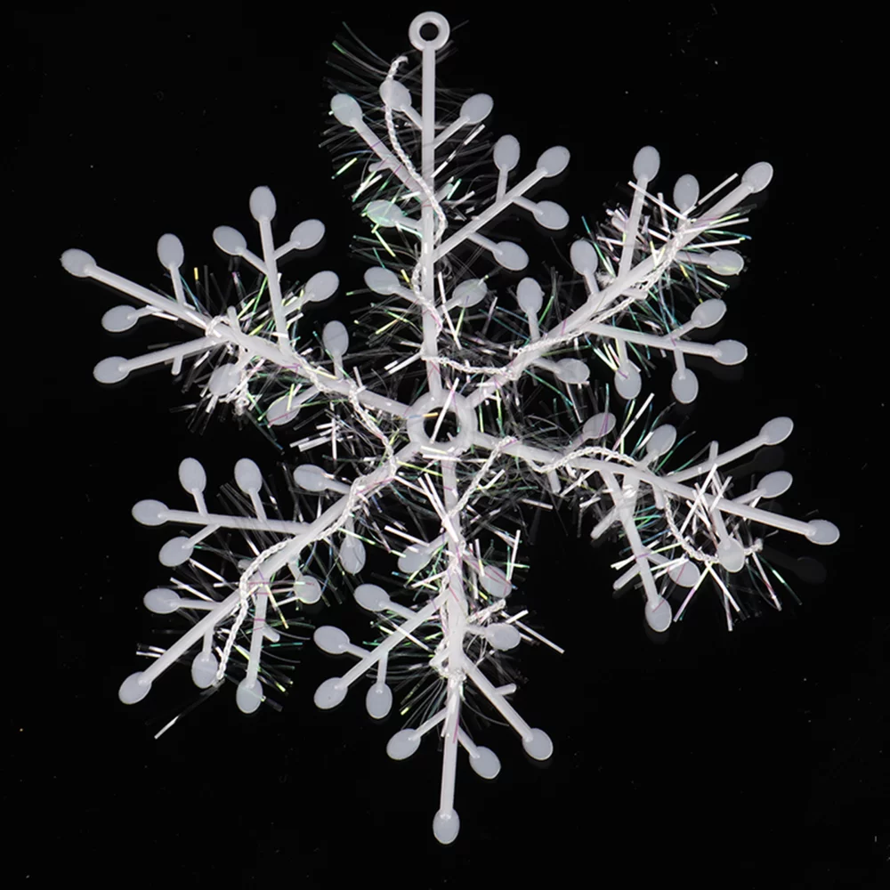 Pendentif flocon de neige de Noël / Décoration d'arbre