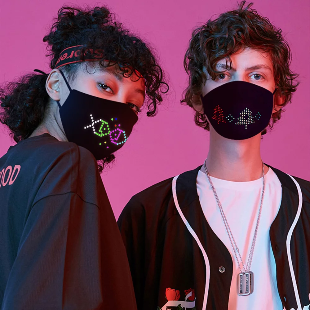 Masque lumineux à LED
