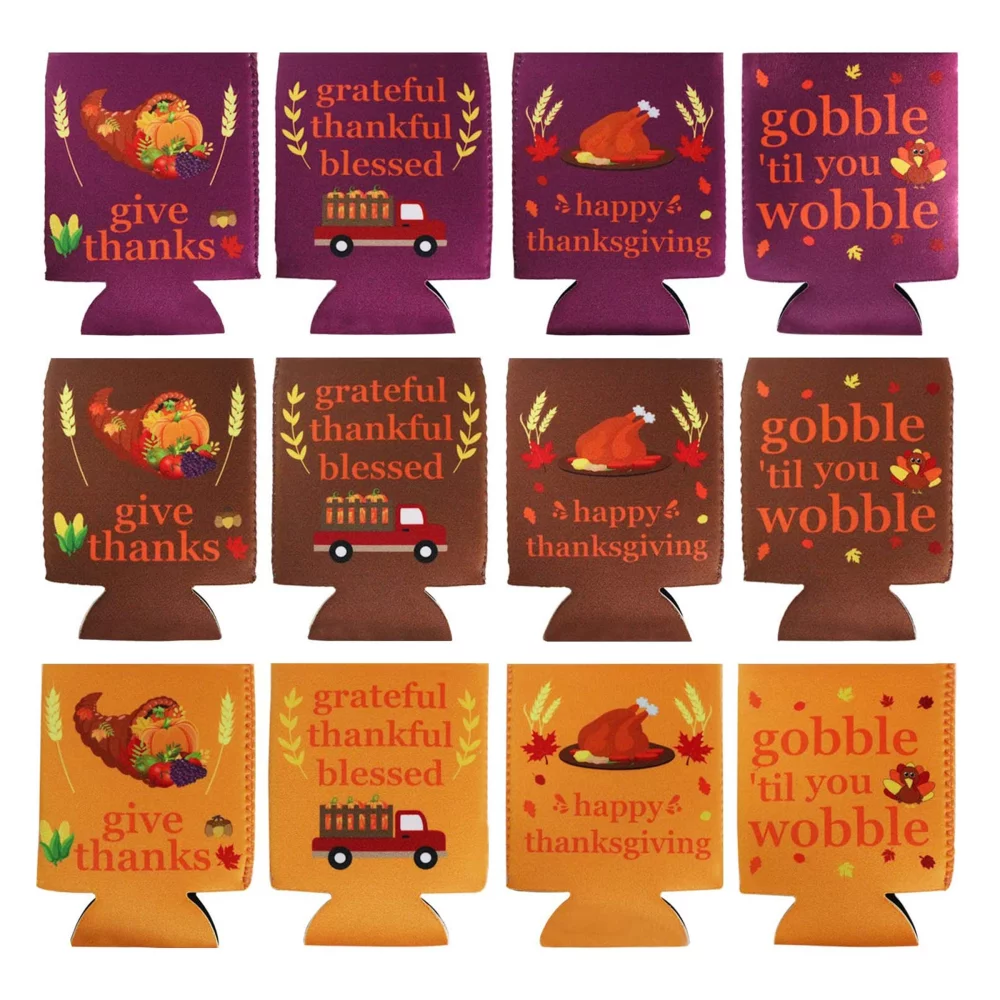 Manchons isothermes pour canettes en néoprène