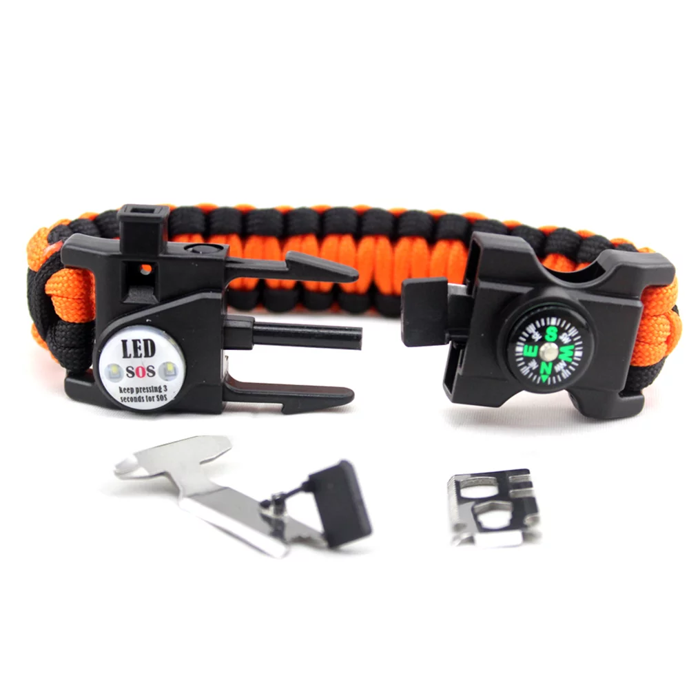 Outdoor Multifunctional Survival Bracelet