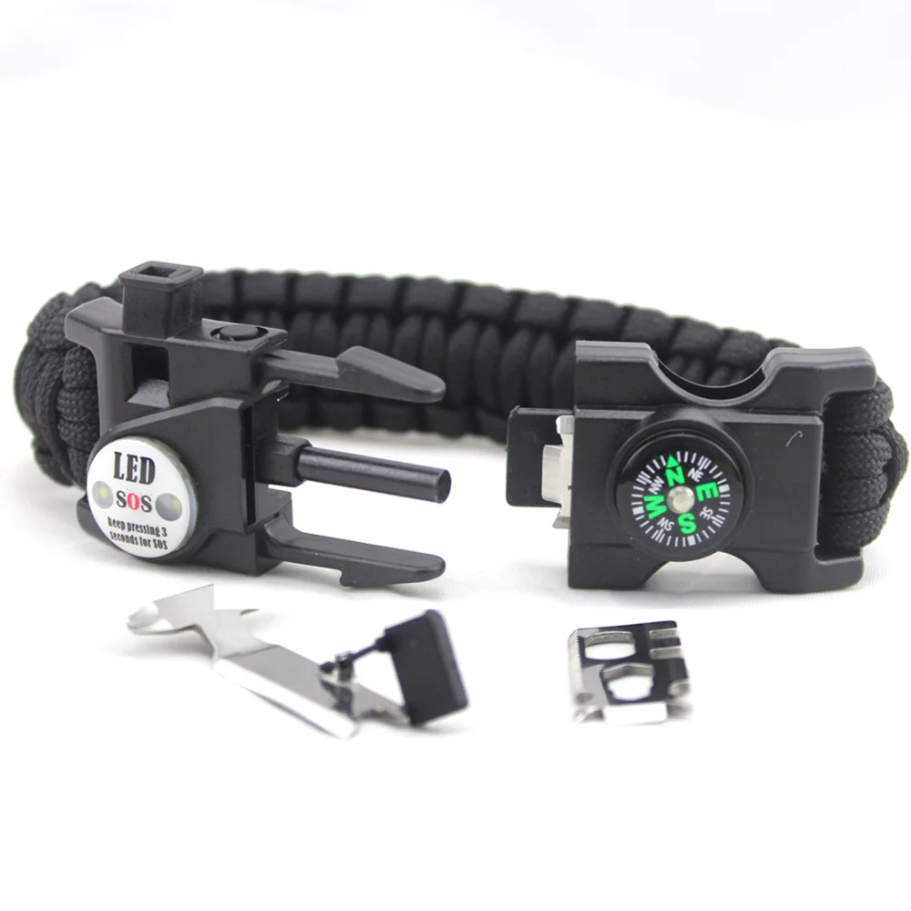 Outdoor Multifunctional Survival Bracelet