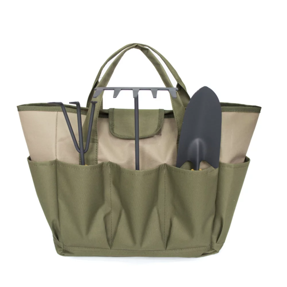 Ensemble d'outils de jardinage 6 pièces avec sac