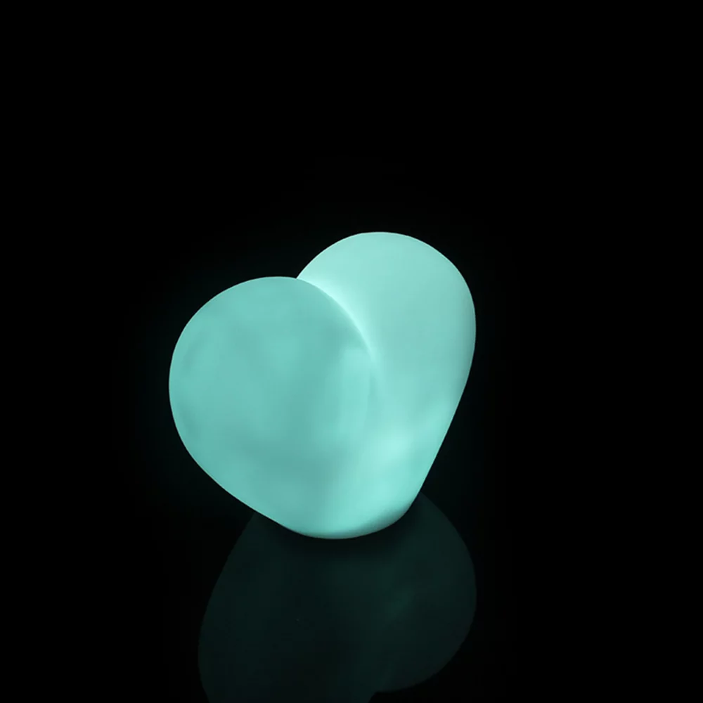 Veilleuse en forme de cœur