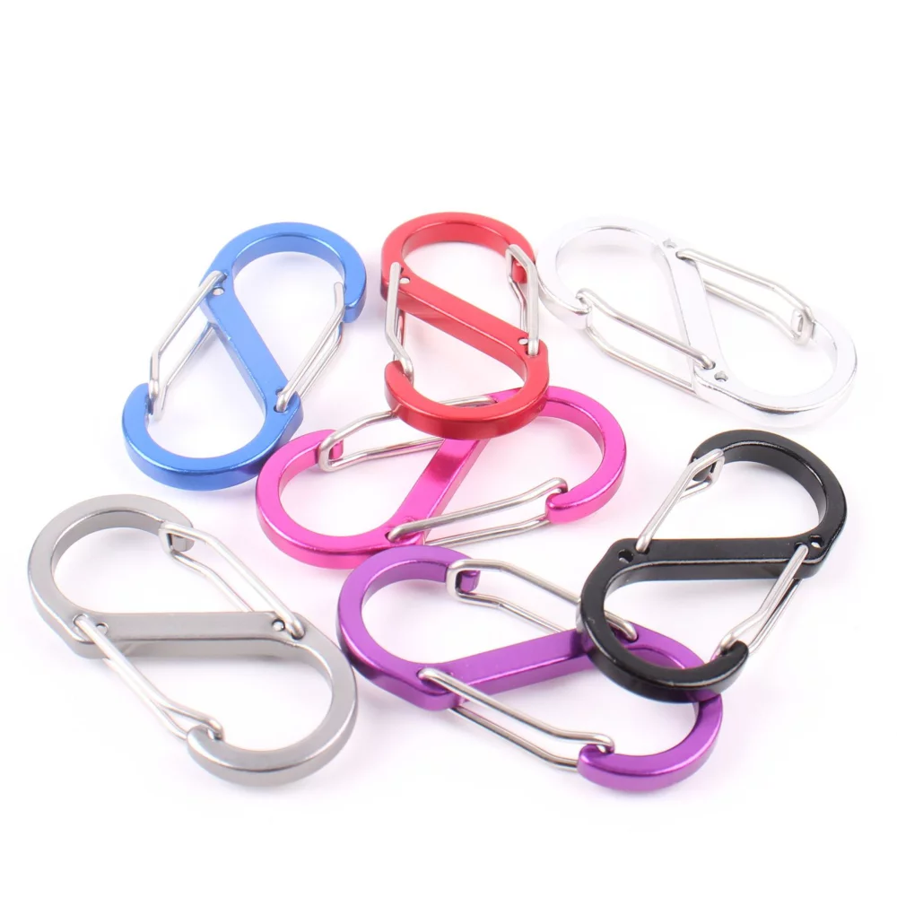 Mousquetons en forme de S