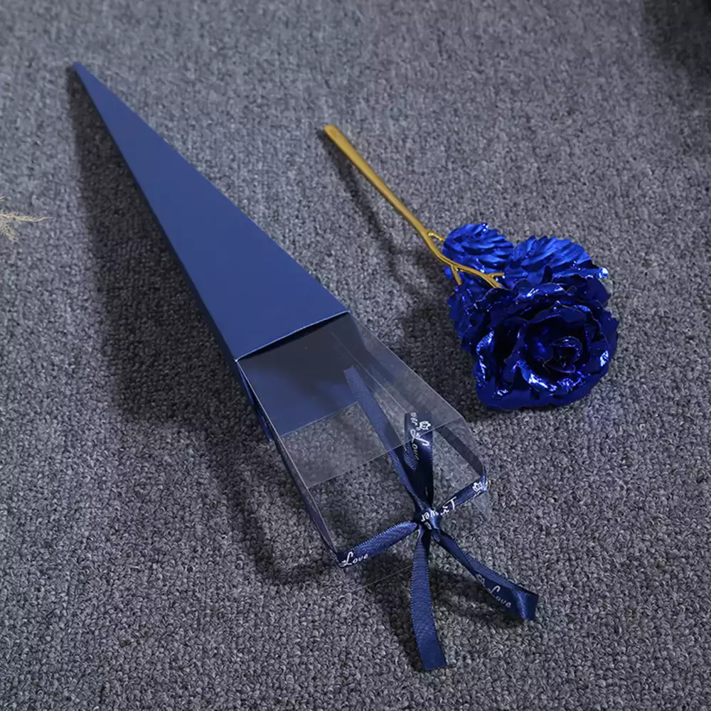 Fleur de simulation en feuille d'or pour la fête des mères