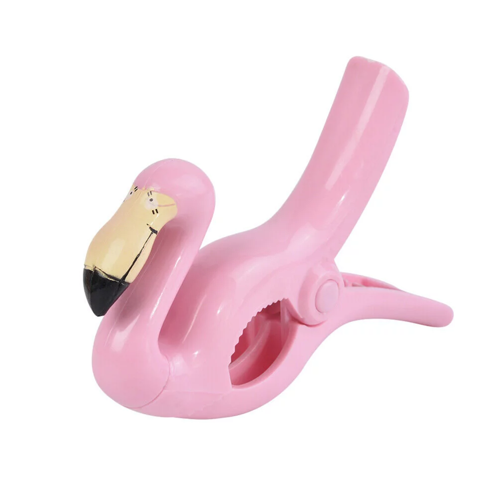 Clip de serviette de plage Flamant rose