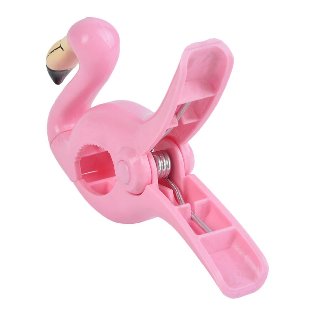 Clip de serviette de plage Flamant rose