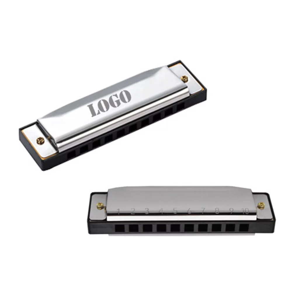 High-quality 10 Holes Metal Harmonica