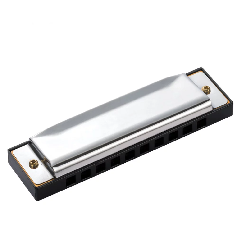 Harmonica métallique de haute qualité à 10 trous