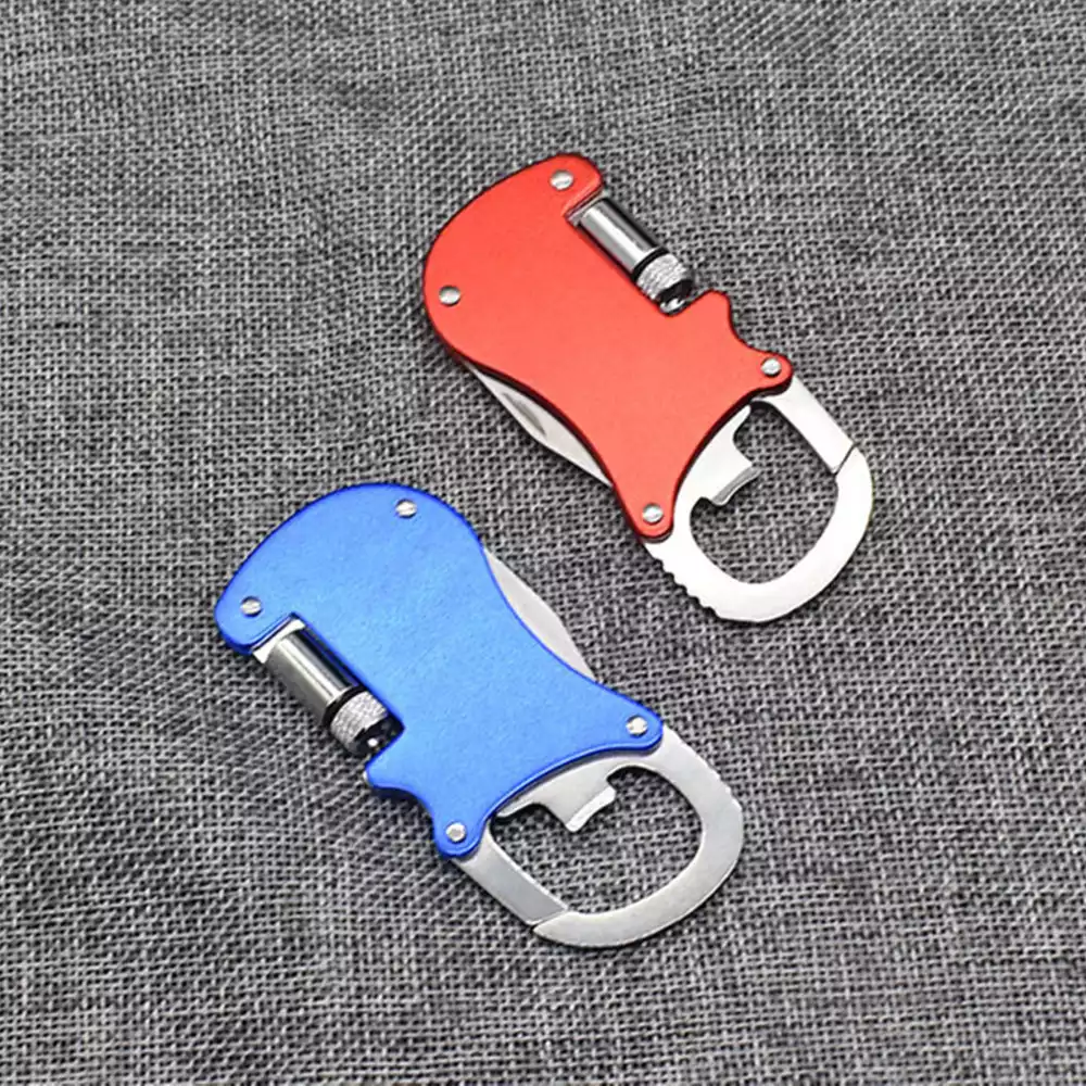 Multifunction Keychain With Flashlight