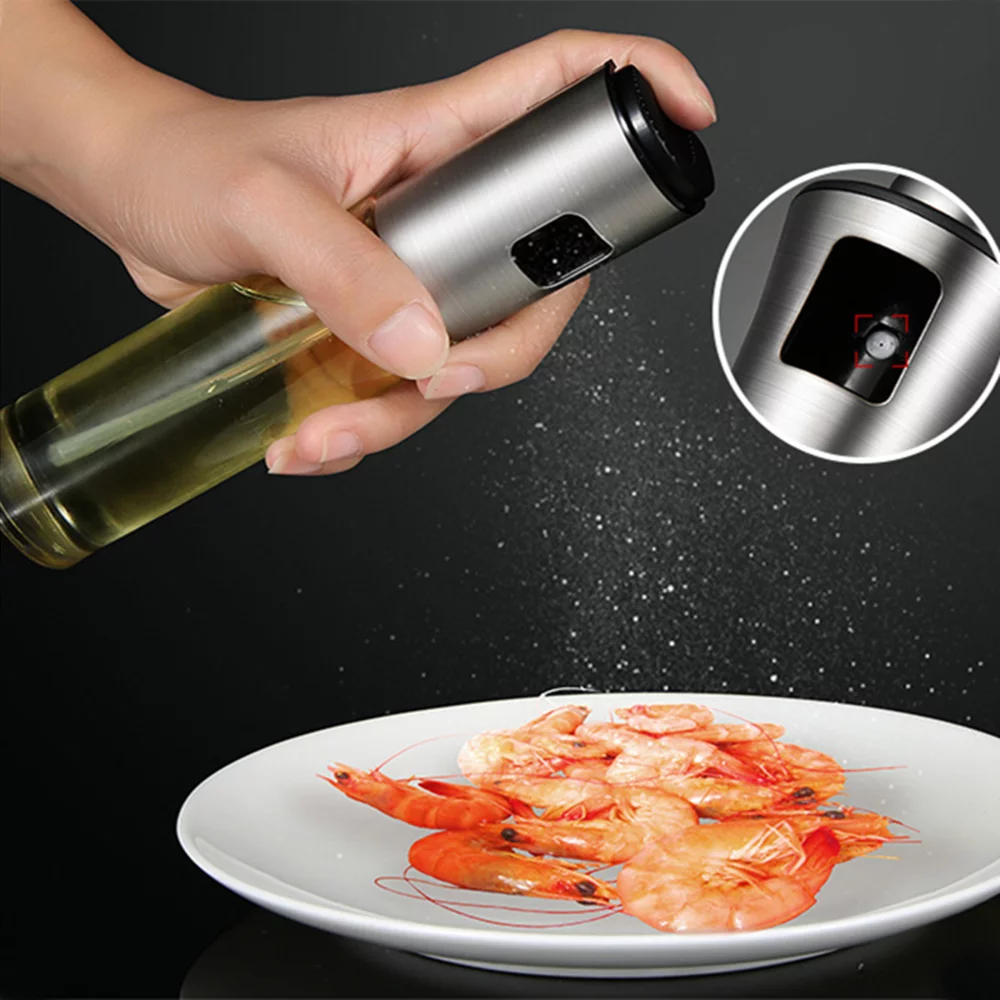 Stainless Steel Oil Spray Can / Bottle