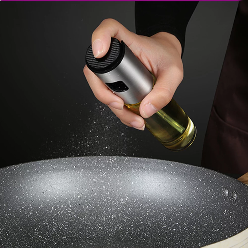 Stainless Steel Oil Spray Can / Bottle