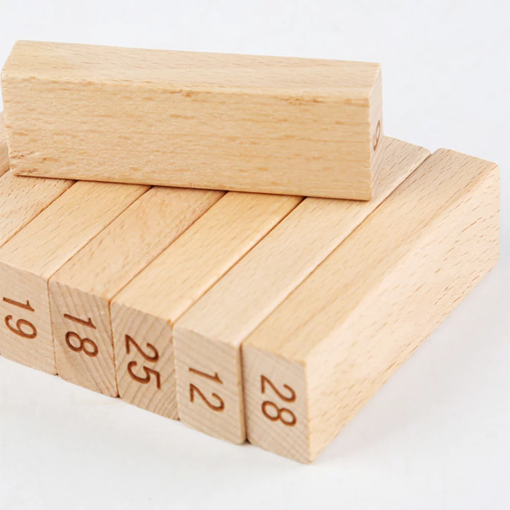 Wooden Block Tumble Tower Games
