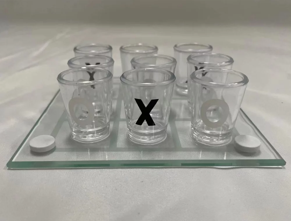 Ensemble de verres pour jeu de boisson