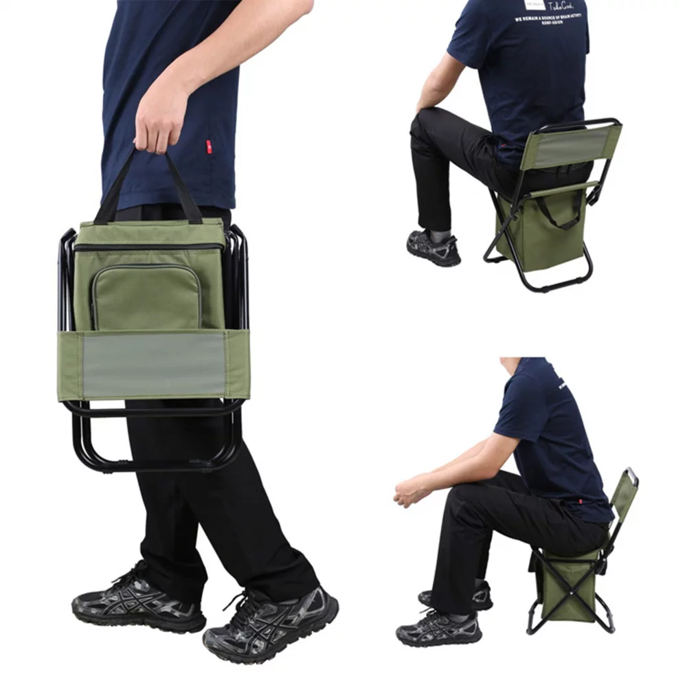Chaise pliante avec sac isolant